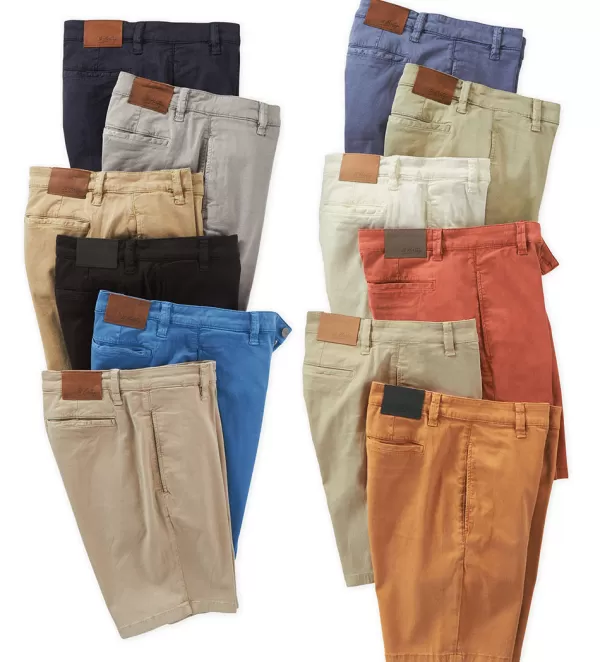 34 Heritage Nevada Twill Shorts- Shorts