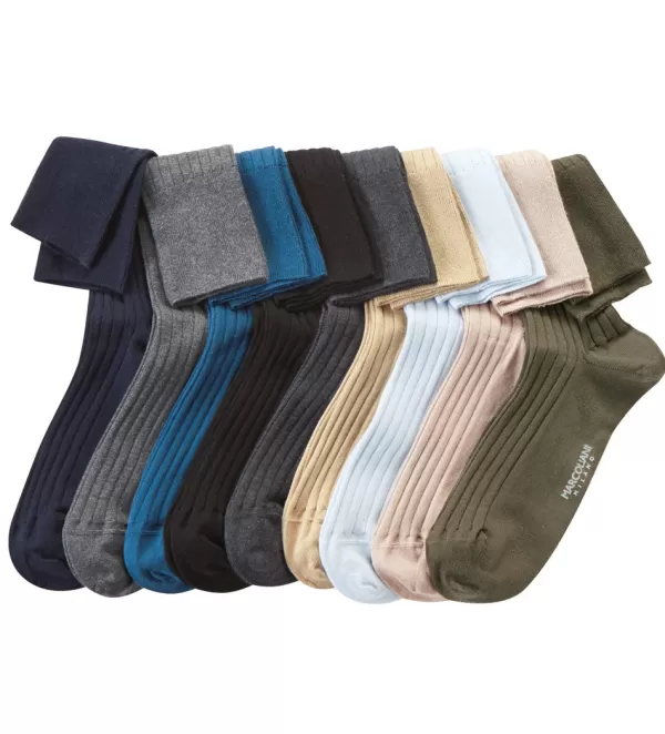 marcoliani_ribbed_anklet_dress_sock_2.webp Marcoliani Ribbed Anklet Dress Sock- Socks