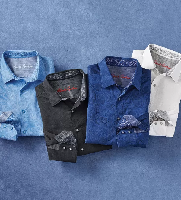 robert_graham_andretti_paisley_long_sleeve_sport_shirt_2.webp Robert Graham Andretti Paisley Long Sleeve Sport Shirt- Long Sleeve Sport Shirts