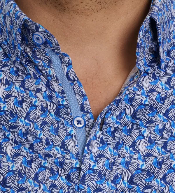 robert_graham_short_sleeve_wade_woven_shirt_2.webp Robert Graham Short Sleeve Wade Woven Shirt- Short Sleeve Sport Shirts