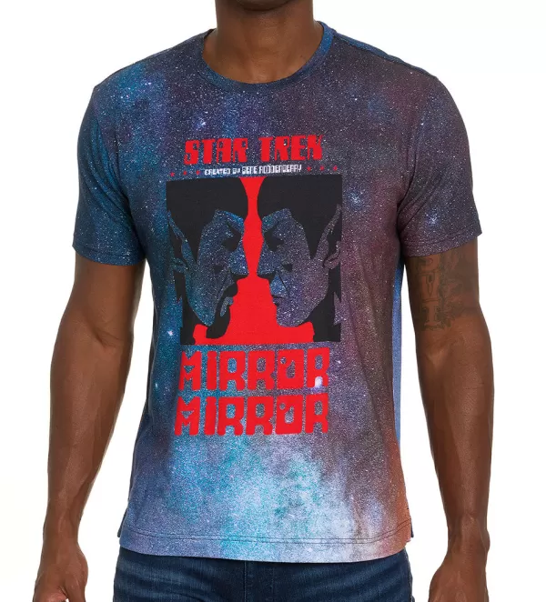 Robert Graham Star Trek Mirror Mirror Tee Shirt- Tees