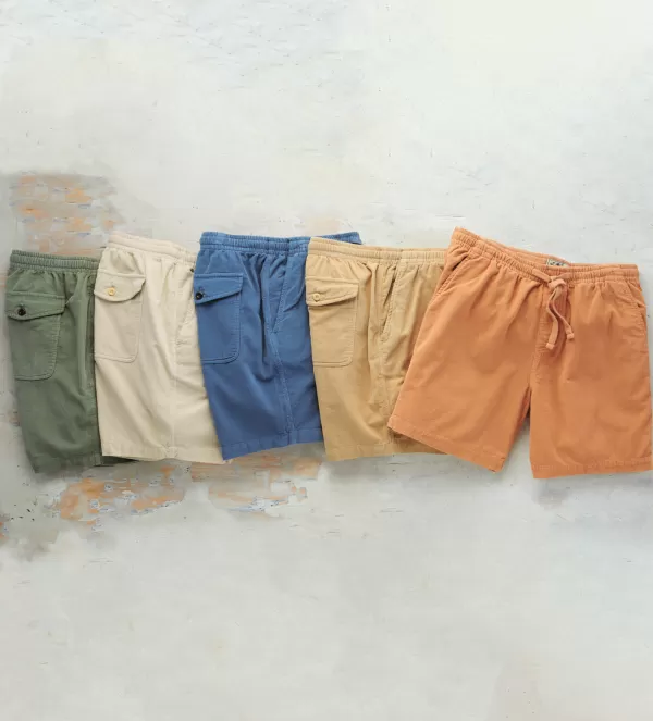 True Grit Baja Cord Weekender Shorts- Shorts