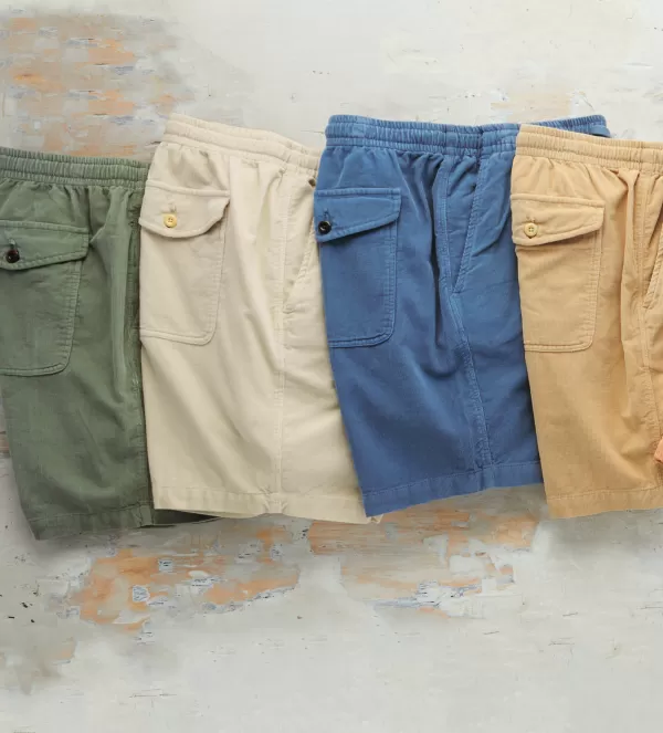 True Grit Baja Cord Weekender Shorts- Shorts