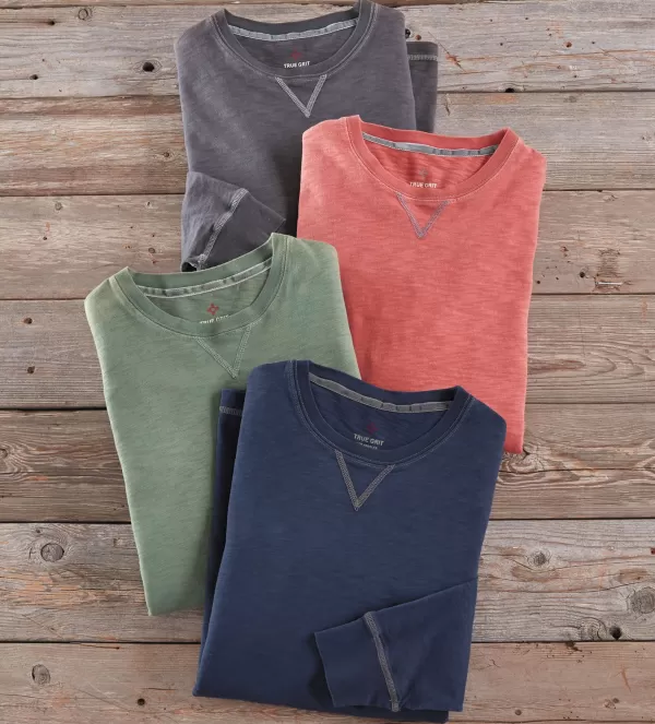 True Grit Heritage Crewneck- Polos & Knits