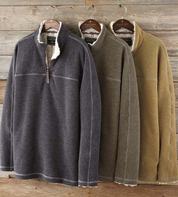 True Grit Vintage Cord Pullover- Pullovers & Layers