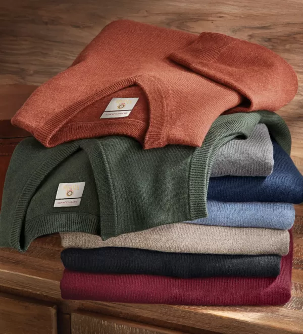 viyella_vneck_pullover_sweater_2.webp Viyella V-Neck Pullover Sweater- Pullovers & Layers