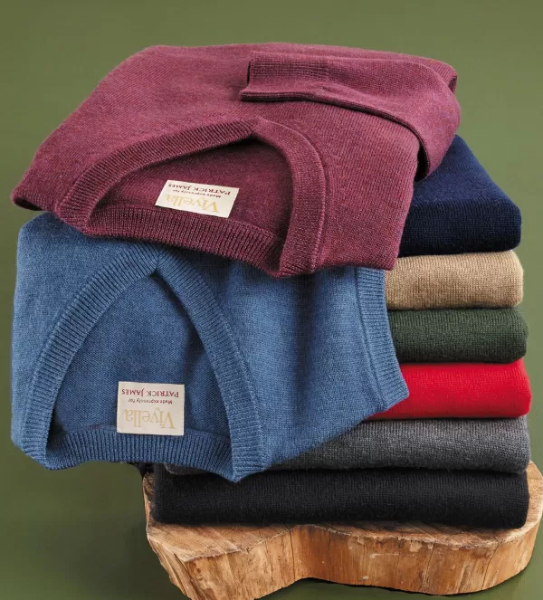 viyella_vneck_pullover_sweater_5.webp Viyella V-Neck Pullover Sweater- Pullovers & Layers