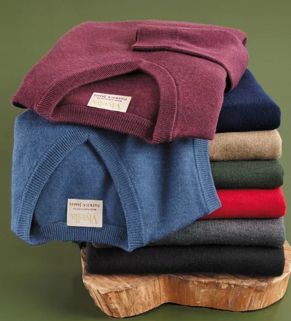 viyella_vneck_pullover_sweater_6.webp Viyella V-Neck Pullover Sweater- Pullovers & Layers