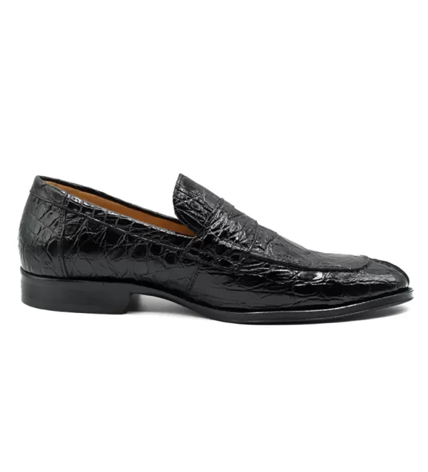 zelli_roma_genuine_crocodile_slipon_loafer_11.webp Zelli Roma Genuine Crocodile Slip-On Loafer- Dress Shoes