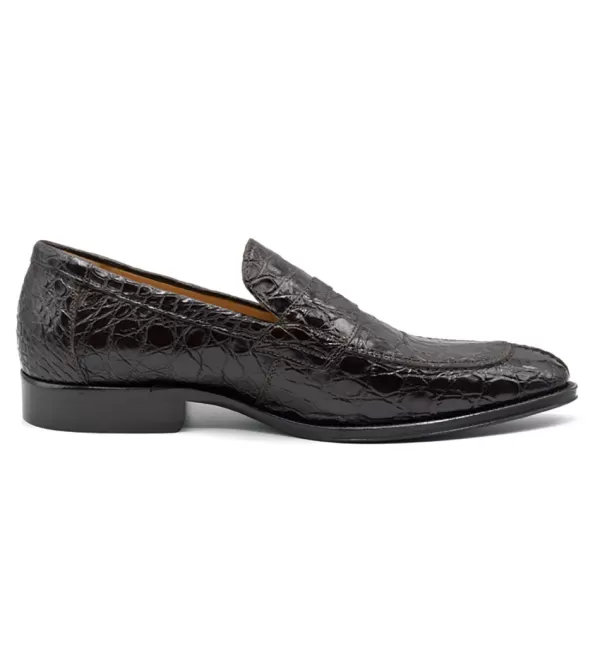 zelli_roma_genuine_crocodile_slipon_loafer_7.webp Zelli Roma Genuine Crocodile Slip-On Loafer- Dress Shoes