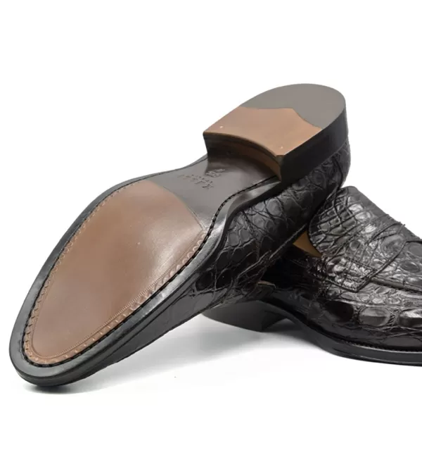 zelli_roma_genuine_crocodile_slipon_loafer_9.webp Zelli Roma Genuine Crocodile Slip-On Loafer- Dress Shoes