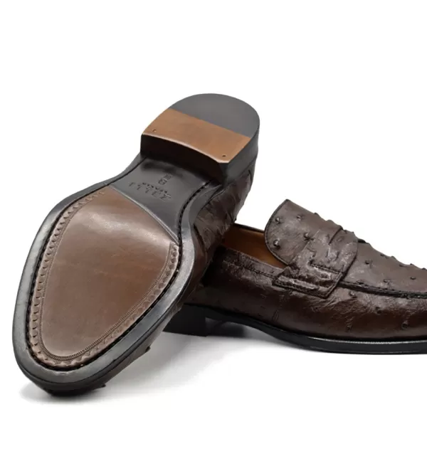 zelli_roma_genuine_ostrich_quill_slipon_loafer_10.webp Zelli Roma Genuine Ostrich Quill Slip-On Loafer- Dress Shoes