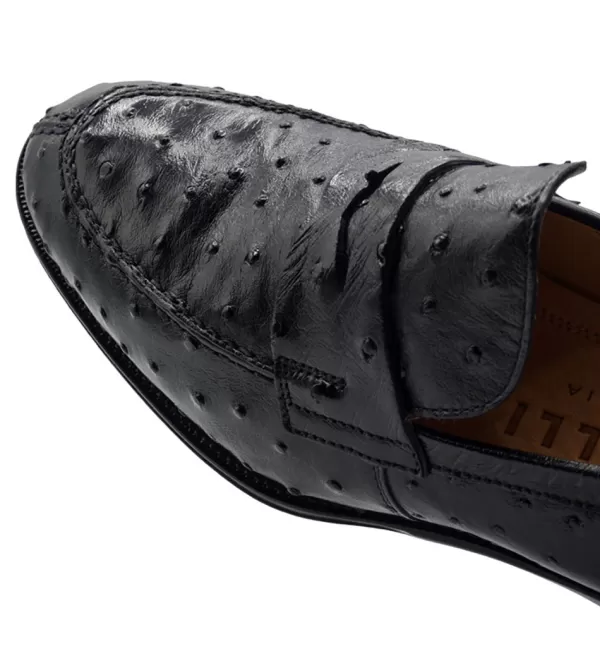 zelli_roma_genuine_ostrich_quill_slipon_loafer_3.webp Zelli Roma Genuine Ostrich Quill Slip-On Loafer- Dress Shoes