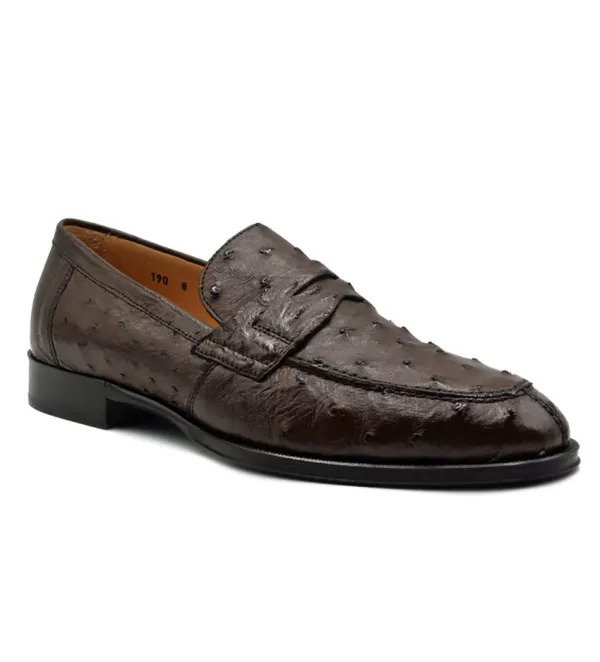 zelli_roma_genuine_ostrich_quill_slipon_loafer_7.webp Zelli Roma Genuine Ostrich Quill Slip-On Loafer- Dress Shoes
