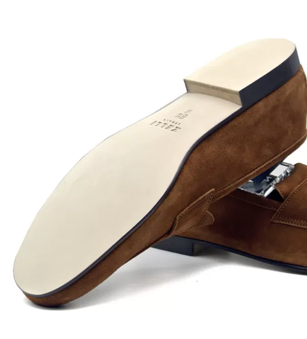 zelli_tasca_sueded_goatskin_loafer_10.webp Zelli Tasca Sueded Goatskin Loafer- Dress Shoes